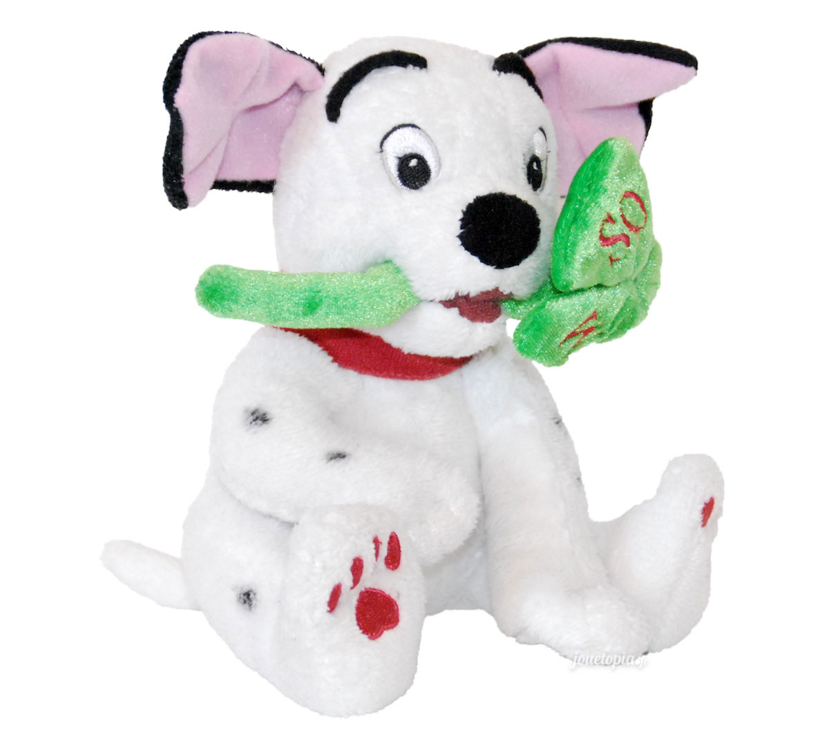 Peluche Disney LUCKY chien Dalmatien de la charge des 101 avec Vers